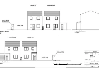 3 bedroom land/development plot for sale - Land Attached To 141 Queen Emmas Dy, Witney, OX28 - Property View 1